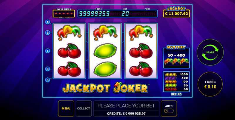 Play Jackpot Joker