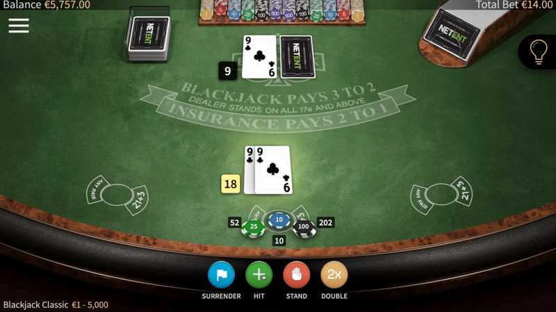 Play Blackjack Classic 5