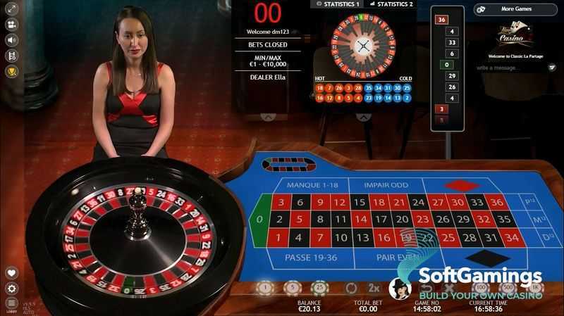 Play Classic La Partage Live Casino