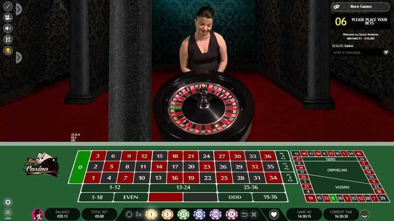 Play Roulette Low Limit Live Casino