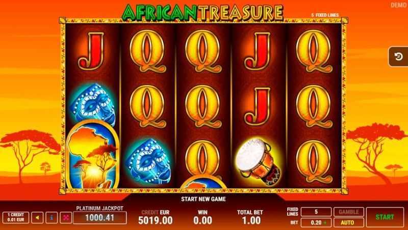 Play African Treasure