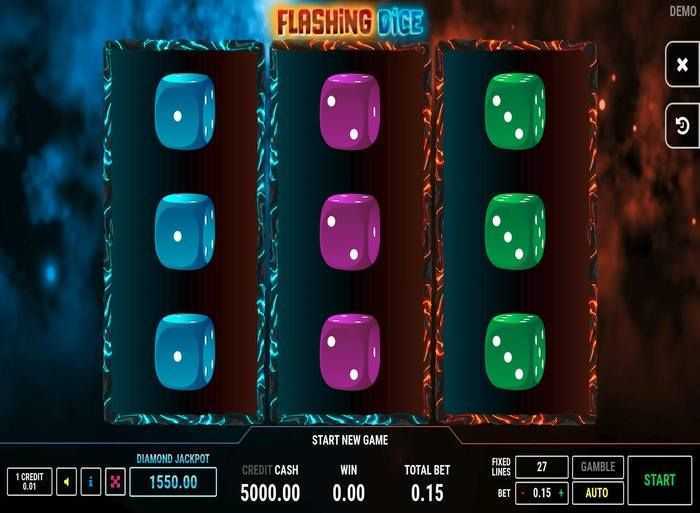 Play Flashing Dice