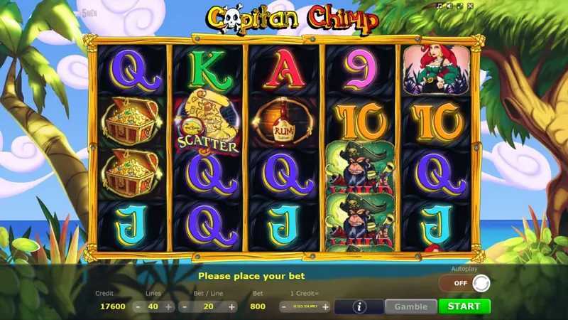 Play Capitan Chimp