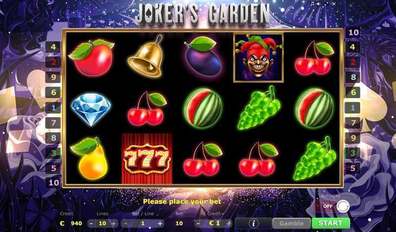 Play Joker's Garden