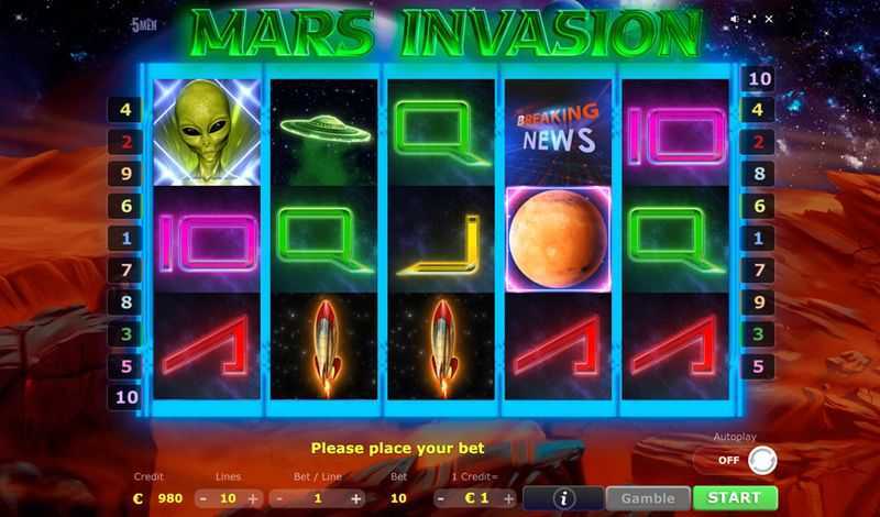 Play Mars Invasion