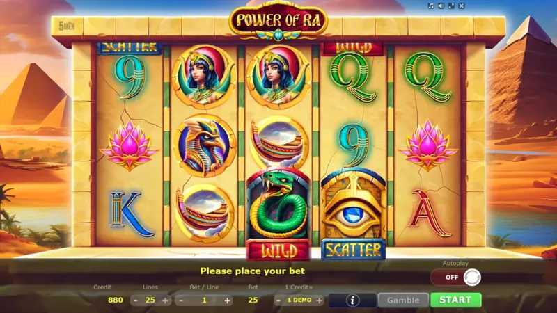 Play Power of Ra