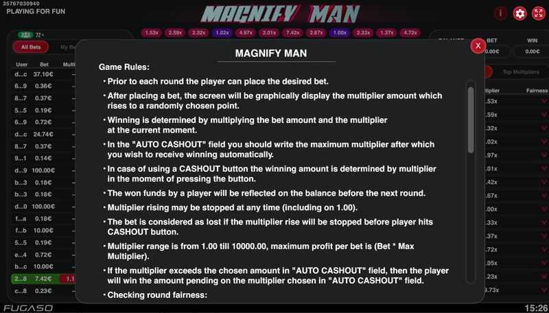 Play Magnify Man