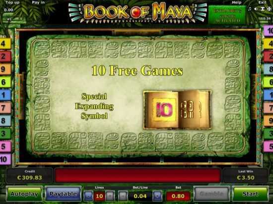 Play Book Of Maya