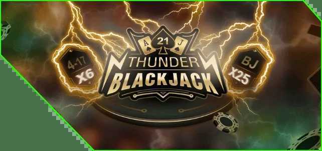 Play Thunder Blackjack