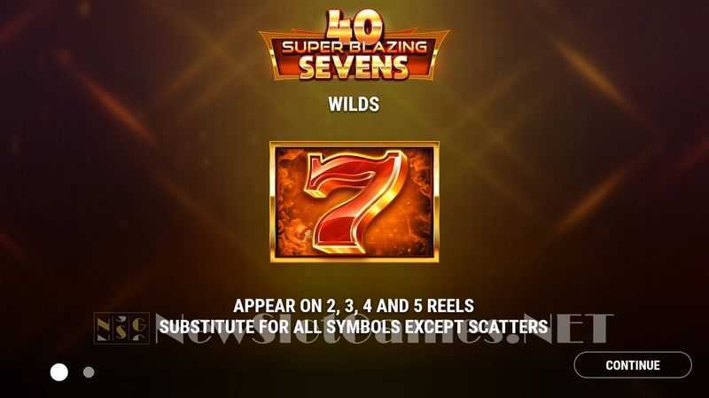 Play 40 Super Blazing Sevens