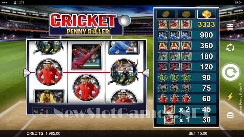 Play Cricket Penny Roller