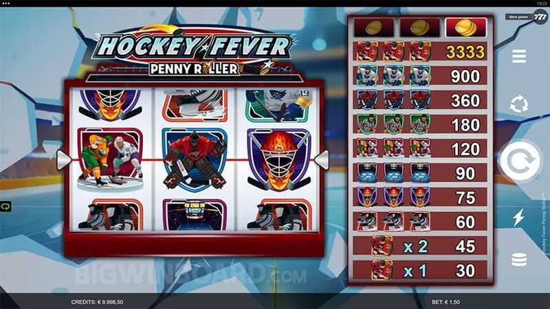 Play Hockey Fever Penny Roller