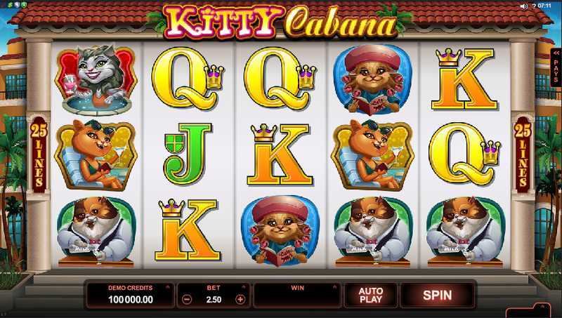 Play Kitty Cabana