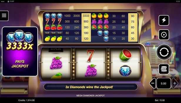 Play Mega Diamonds Jackpot