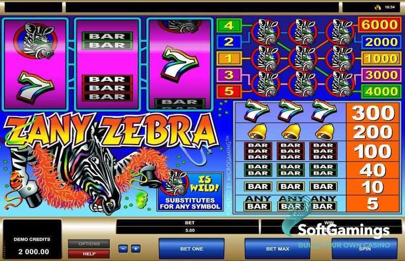 Play Zany Zebra