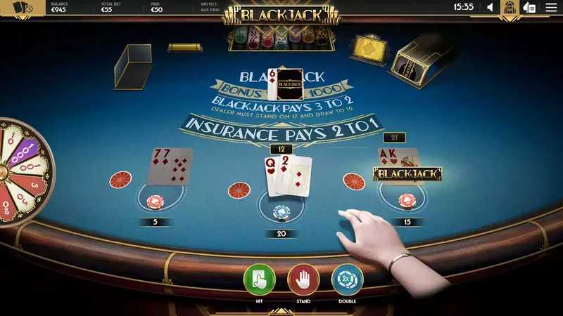 Play Single Hand Blackjack