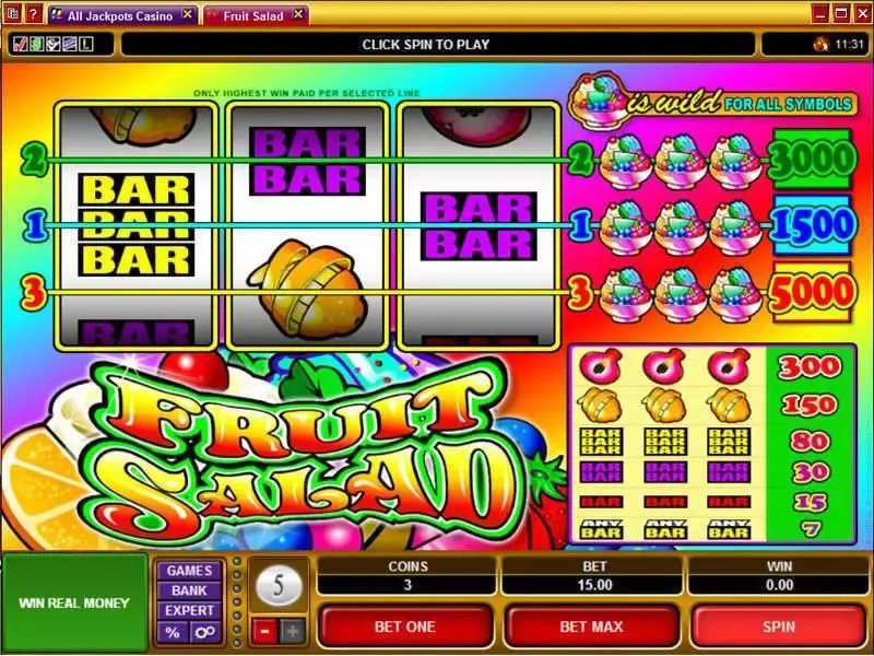 Play Fruit Salad Jackpot