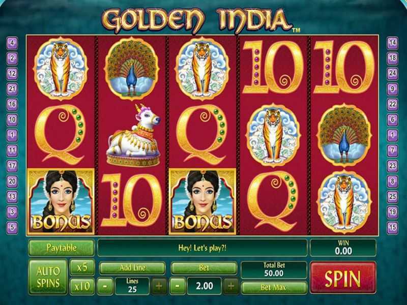 Play Golden India Slots