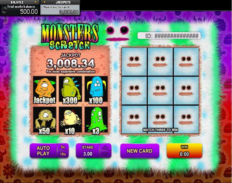 Play Monsters Scratch