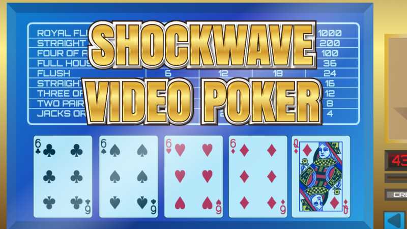 Play Shockwave Poker