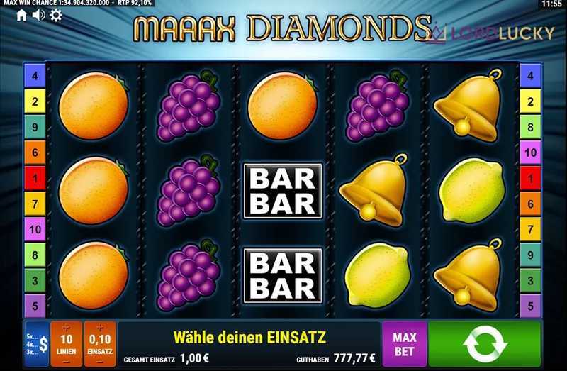 Play Maaax Diamonds GDN