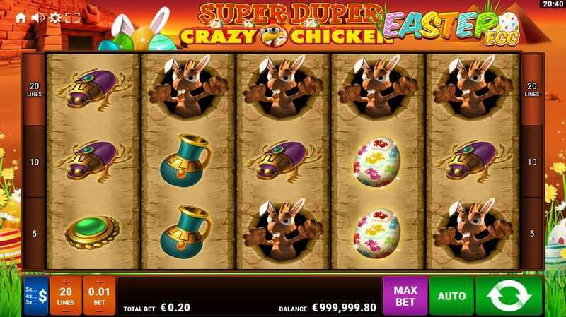 Play Super Duper Crazy Chicken Easter Egg