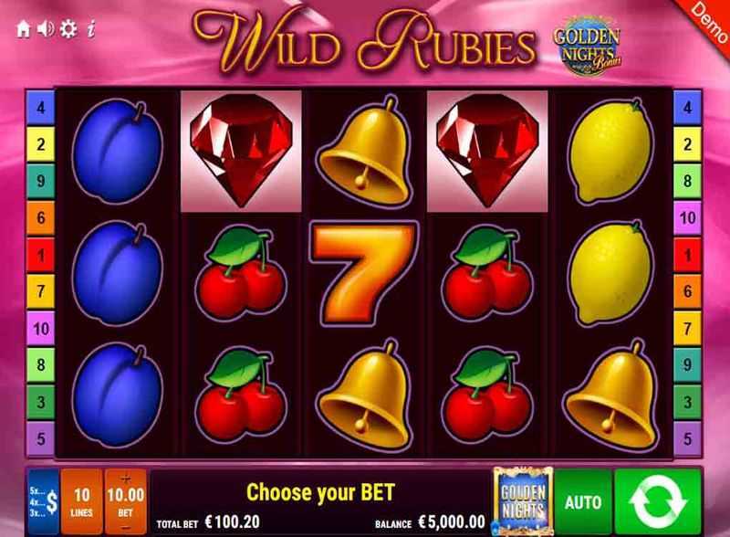 Play Wild Rubies GDN