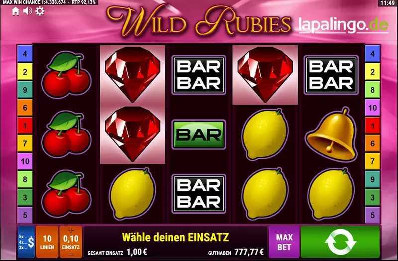 Play Wild Rubies