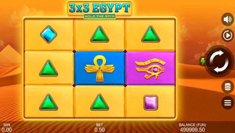 Play 3x3 Egypt: Hold The Spin