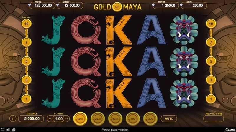 Play Gold of Maya