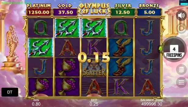 Play Olympus of Luck: Hold the Spin