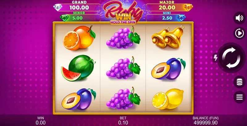 Play Ruby Win: Hold The Spin