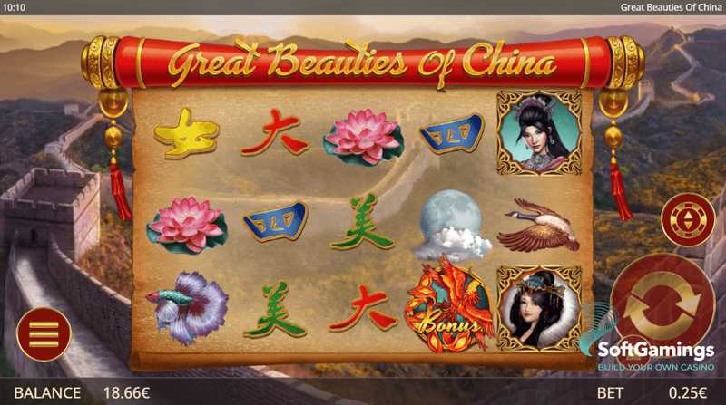 Play Great Beautiies Of China