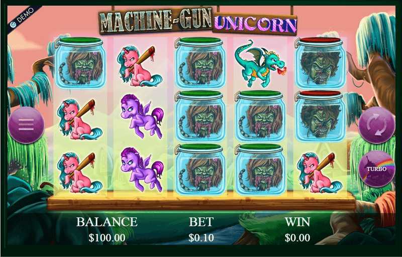 Slot Machine Gun Unicorn