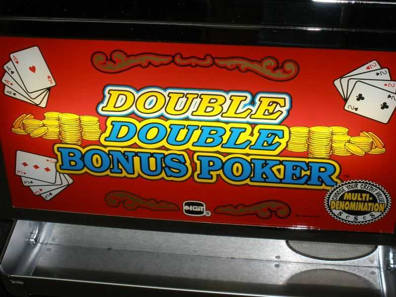 Double Bonus Poker