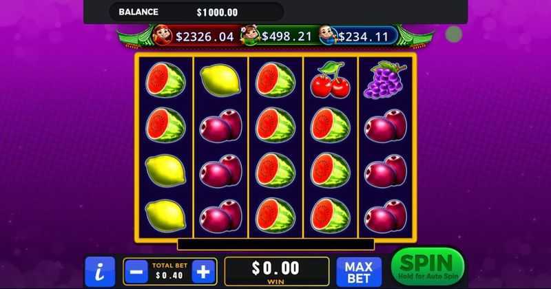 Play Lightning Fruits Quad