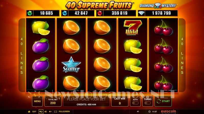 Play 40 Supreme Fruits