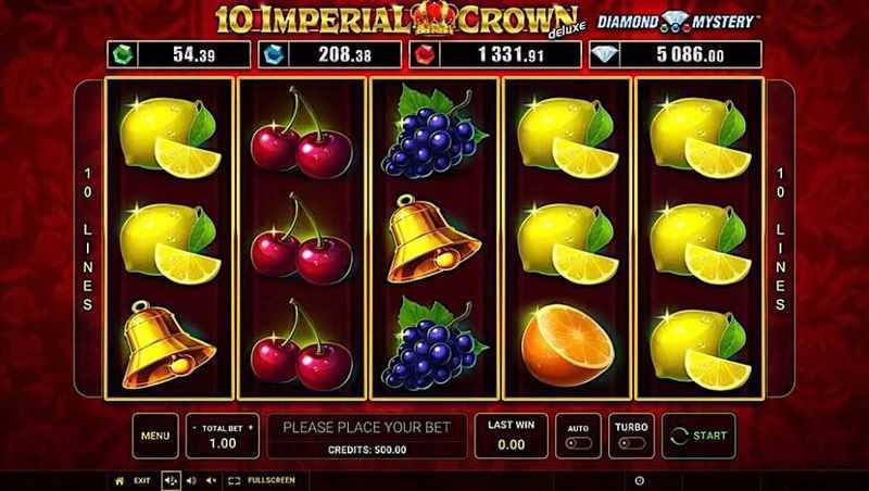 Play Diamond Mystery 10 Imperial Crown Deluxe