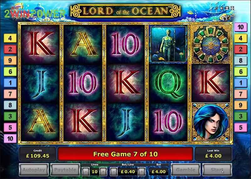 Play Lord of the Ocean Bonus Spins