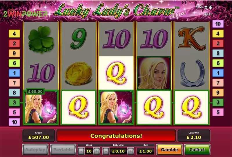 Slot Lucky Lady's Charm Deluxe 10