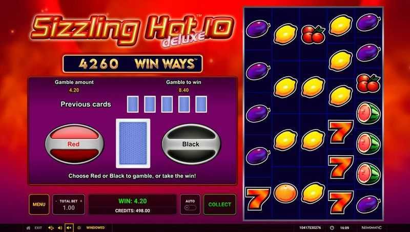 Play Sizzling Hot Deluxe 10 Win Ways