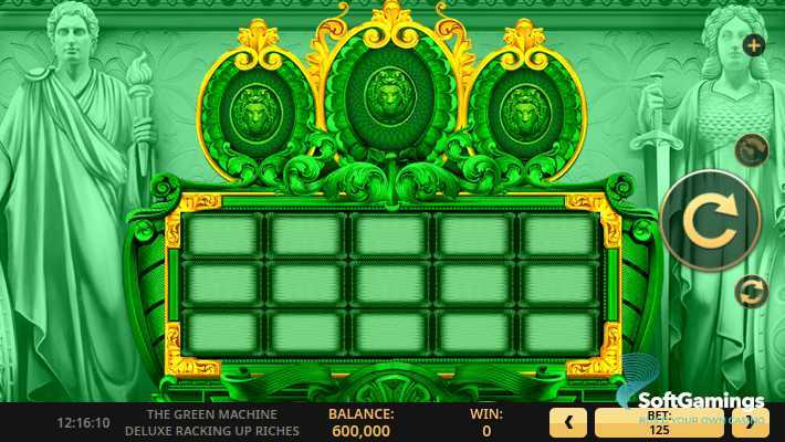 Slot The Green Machine Deluxe Racking Up Riches