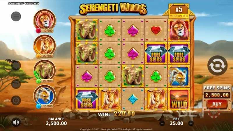 Play Serengeti Wilds