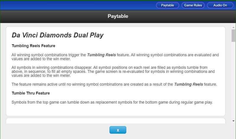 Play Da Vinci Diamonds Dual Play