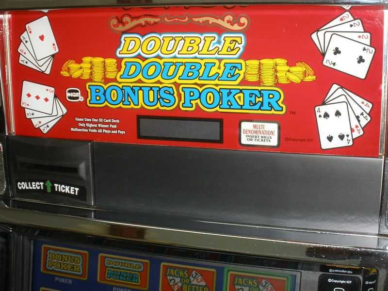 Double Bonus Poker Game King