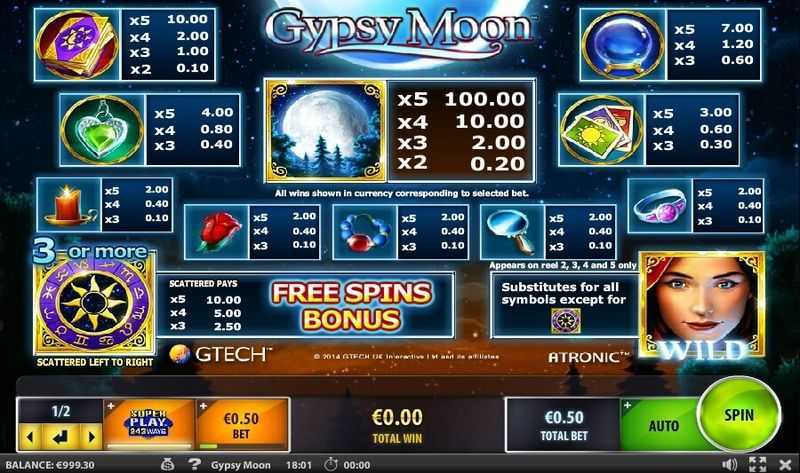 Play Gypsy Moon