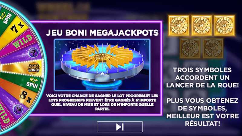 Play Mega Jackpots Wheel of Fortune on Air