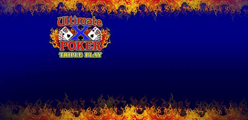 Play Ultimate X Poker Triple Play