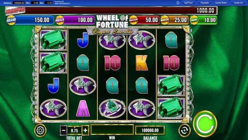 Play Wheel of Fortune Elegant Emeralds