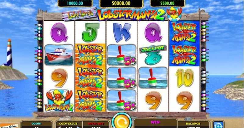 Play Lucky Larry's Lobstermania Tic-Tac-Toe